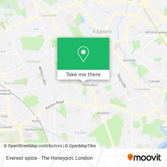 Everest spice - The Honeypot map