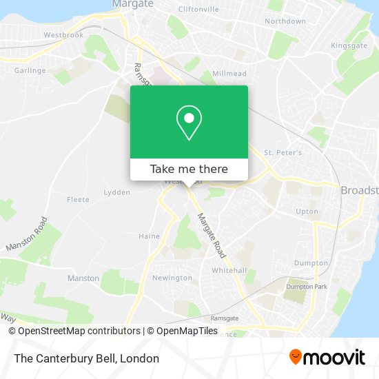 The Canterbury Bell map