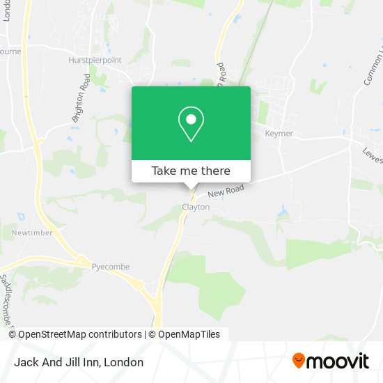 Jack And Jill Inn map