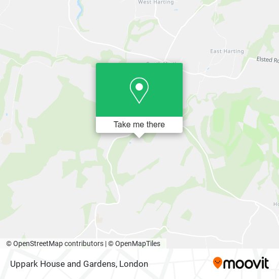 Uppark House and Gardens map