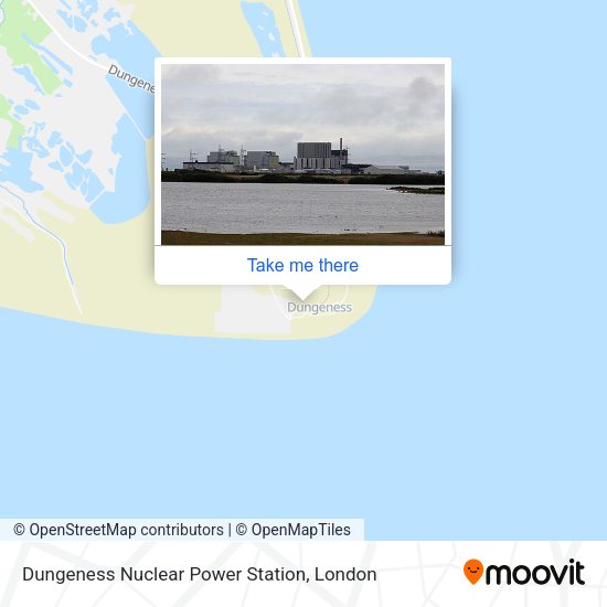 Dungeness Nuclear Power Station map
