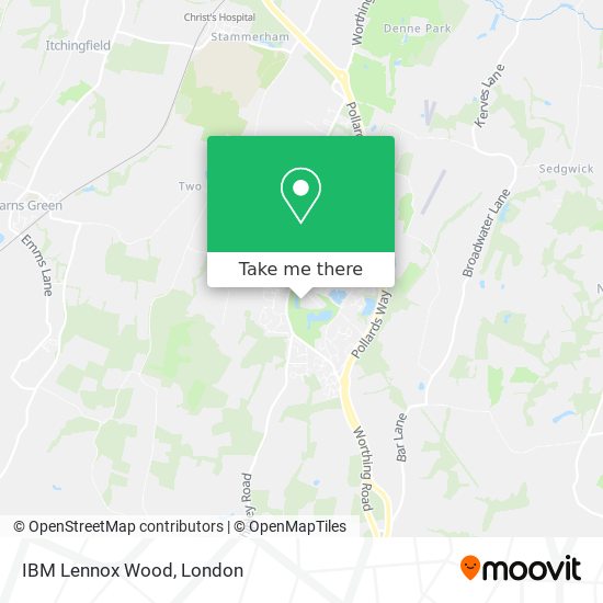 IBM Lennox Wood map