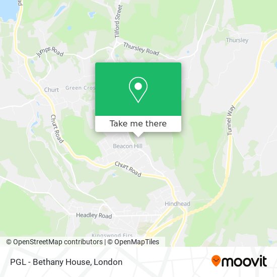 PGL - Bethany House map