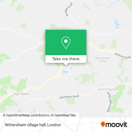 Wittersham village hall map