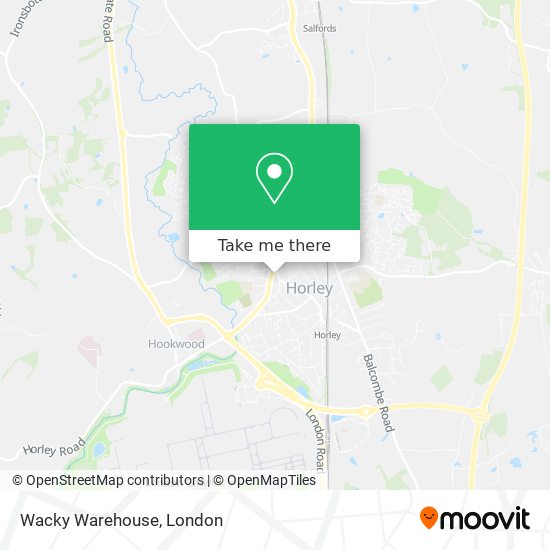 Wacky Warehouse map