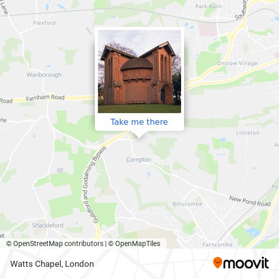 Watts Chapel map