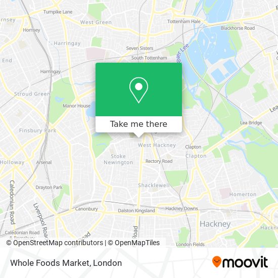 Walking Directions To Whole Foods How To Get To Whole Foods Market In Stoke Newington By Bus, Train Or Tube?