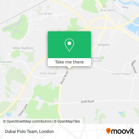 Dubai Polo Team map