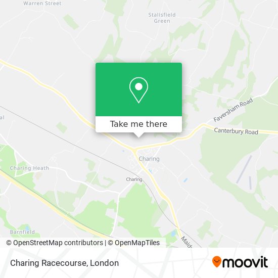 Charing Racecourse map