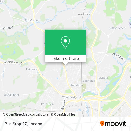 Bus Stop 27 map