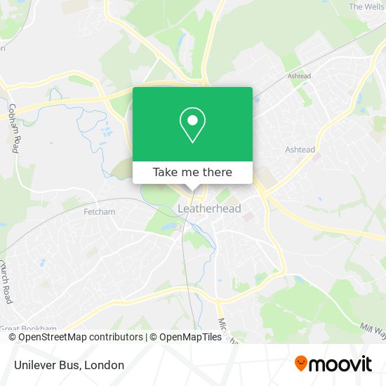 Unilever Bus map