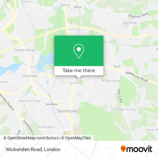 Wickenden Road map