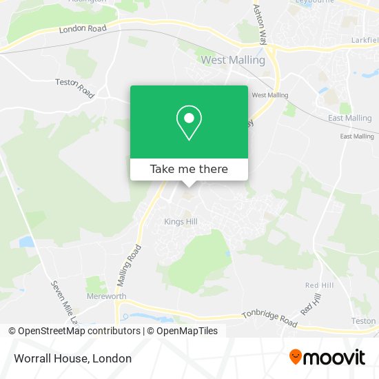 Worrall House map
