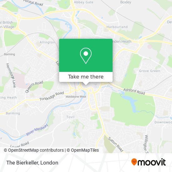 The Bierkeller map