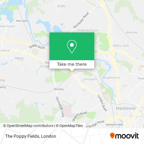 The Poppy Fields map
