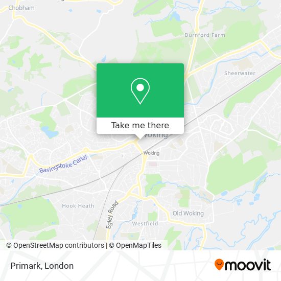 Primark map