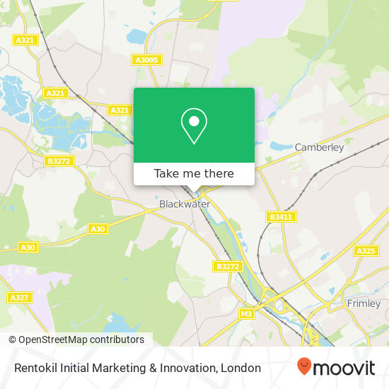 Rentokil Initial Marketing & Innovation map