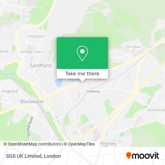 SGS UK Limited map