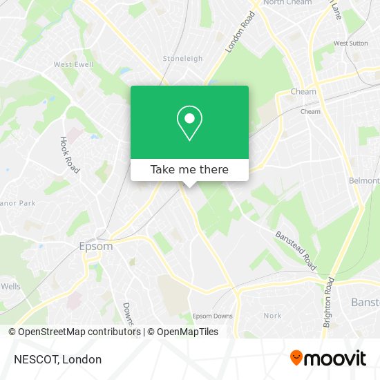 NESCOT map