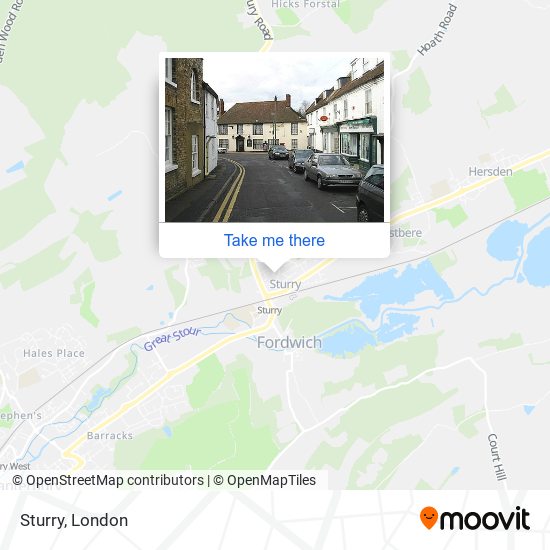 Sturry map