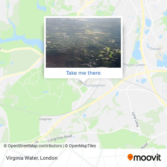 Virginia Water map