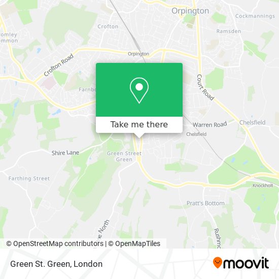 Green St. Green map
