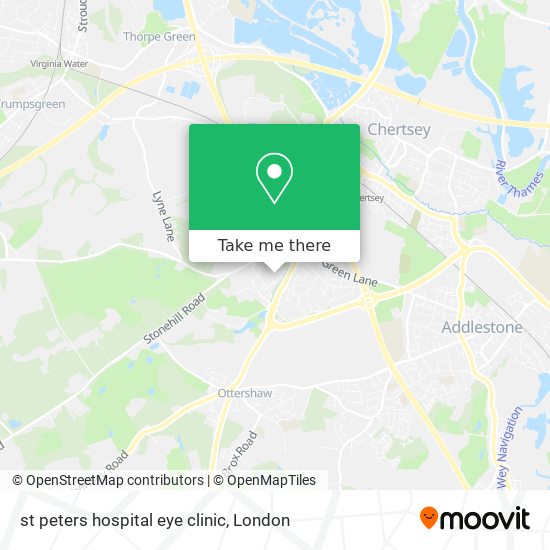 st peters hospital eye clinic map