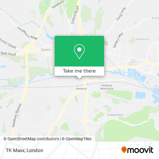 TK Maxx map