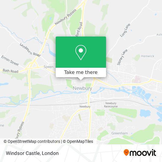 Windsor Castle map