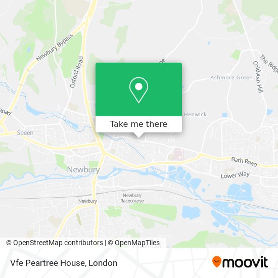 Vfe Peartree House map