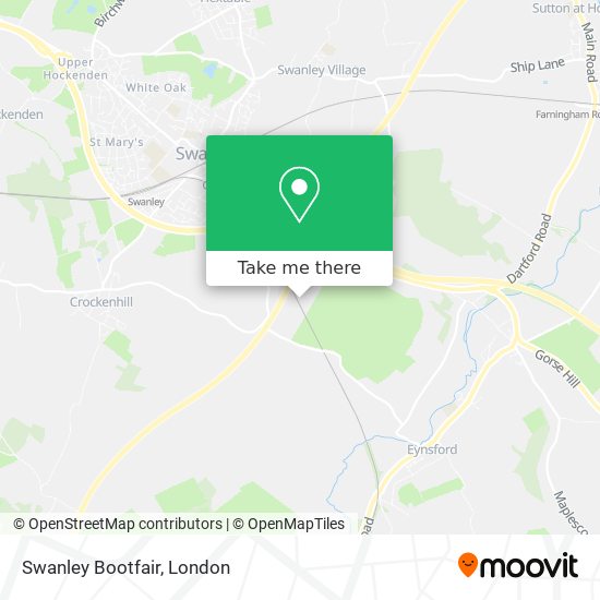 Swanley Bootfair map