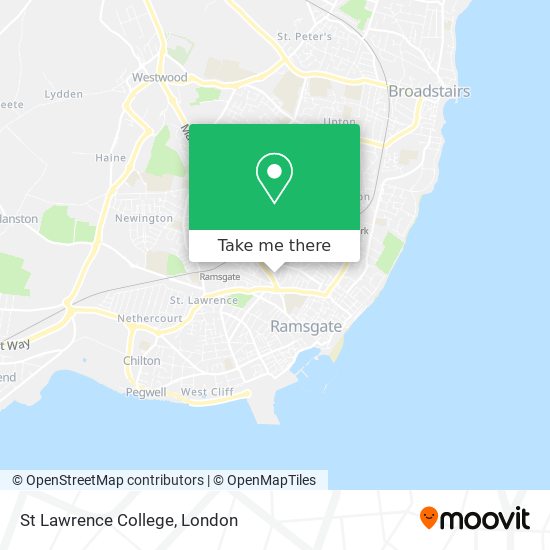 St Lawrence College map