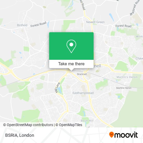 BSRIA map