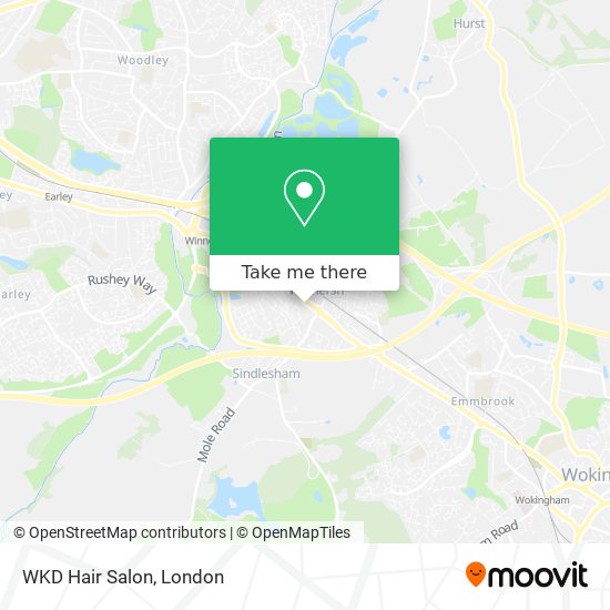 WKD Hair Salon map