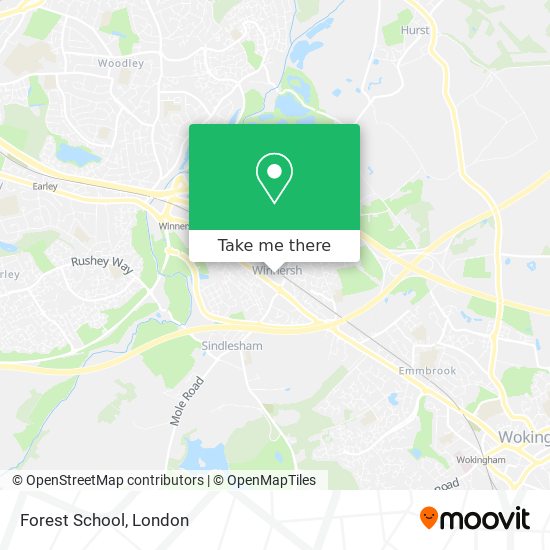 Forest School map