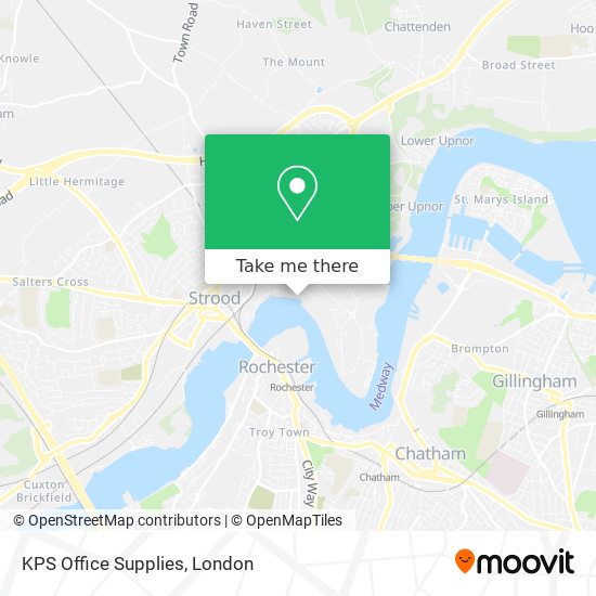 KPS Office Supplies map