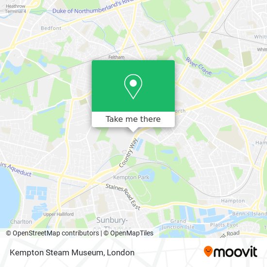 Kempton Steam Museum map