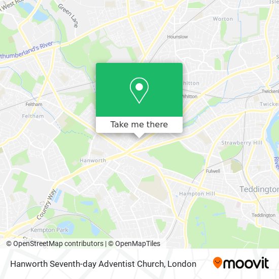 Hanworth Seventh-day Adventist Church map