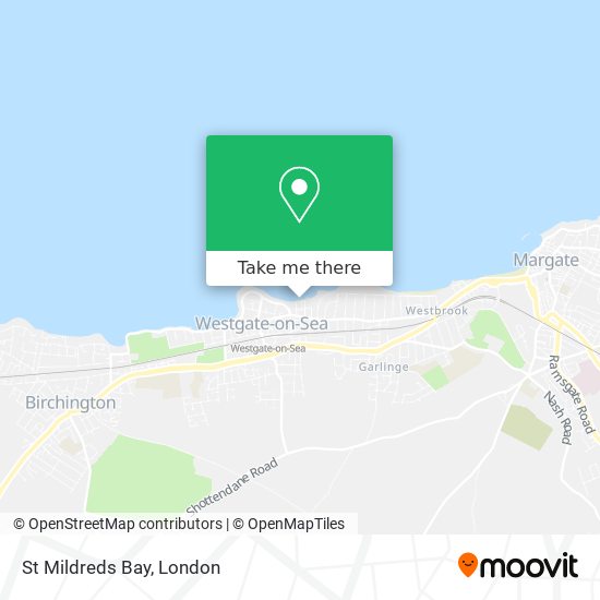 St Mildreds Bay map