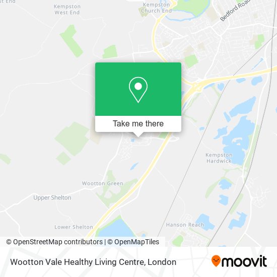 Wootton Vale Healthy Living Centre map