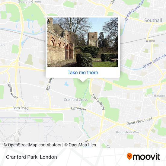 Cranford Park map