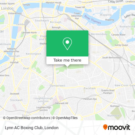 Lynn AC Boxing Club map
