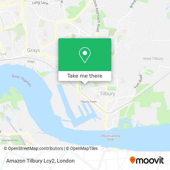 Como Llegar A Amazon Tilbury Lcy2 En Tilbury En Autobus Tren Dlr O Metro Moovit