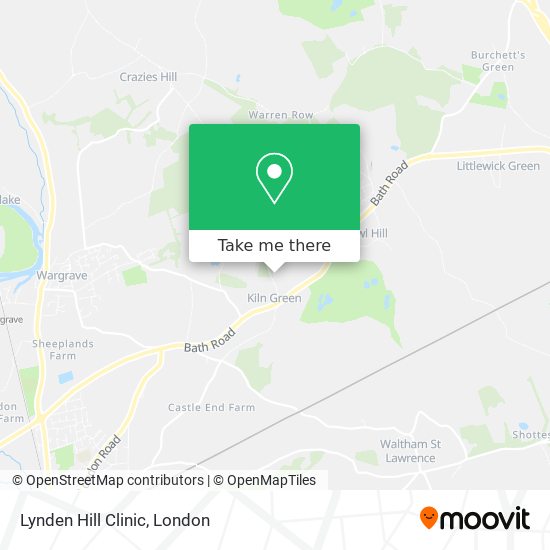 Lynden Hill Clinic map