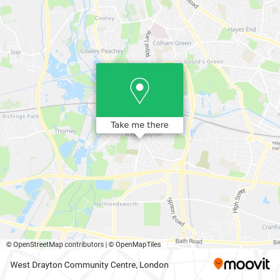 West Drayton Community Centre map