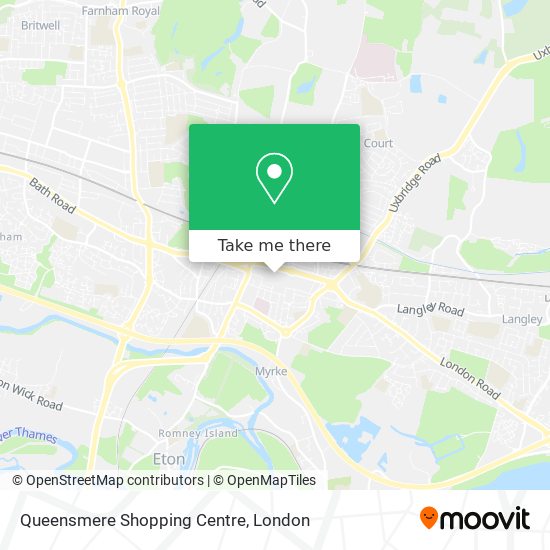 Queensmere Shopping Centre map