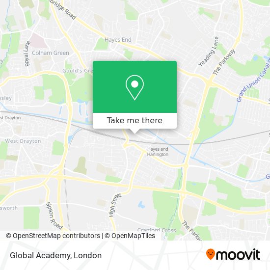 Global Academy map