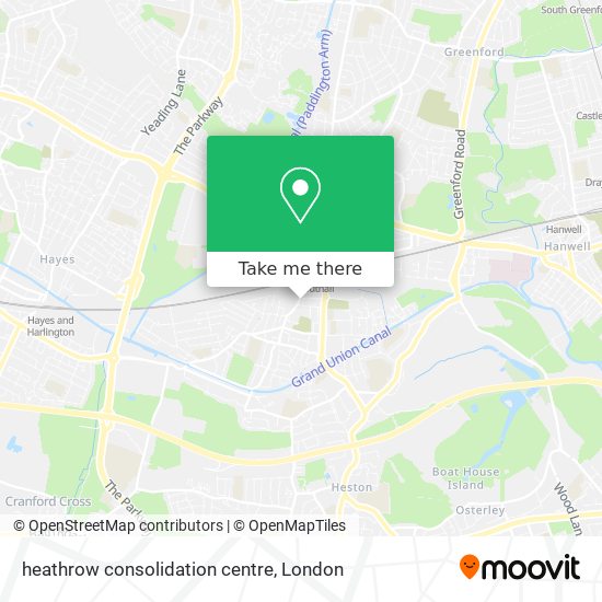 heathrow consolidation centre map