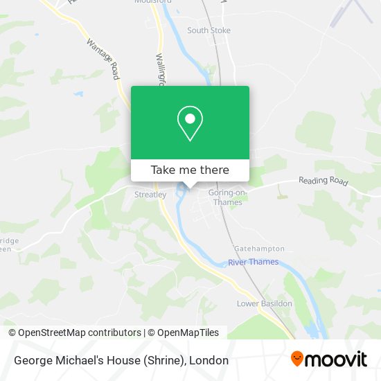 George Michael's House (Shrine) map