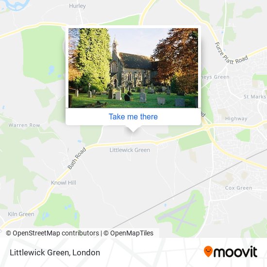 Littlewick Green map